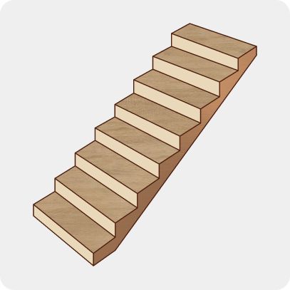 На косоурах