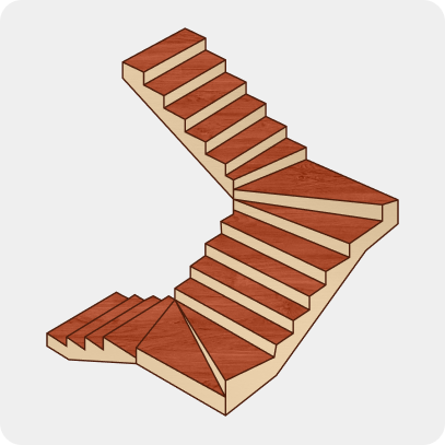 Трехмаршевая с забежными