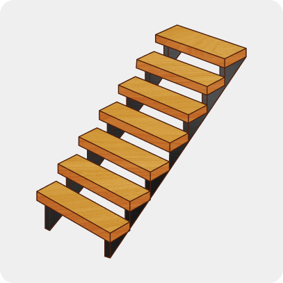 Прямая на ломанном косоуре