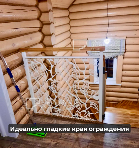 Забежная лестница на сверхпрочном каркасе