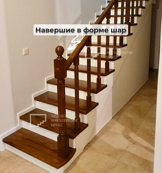 Навершия в форме шара