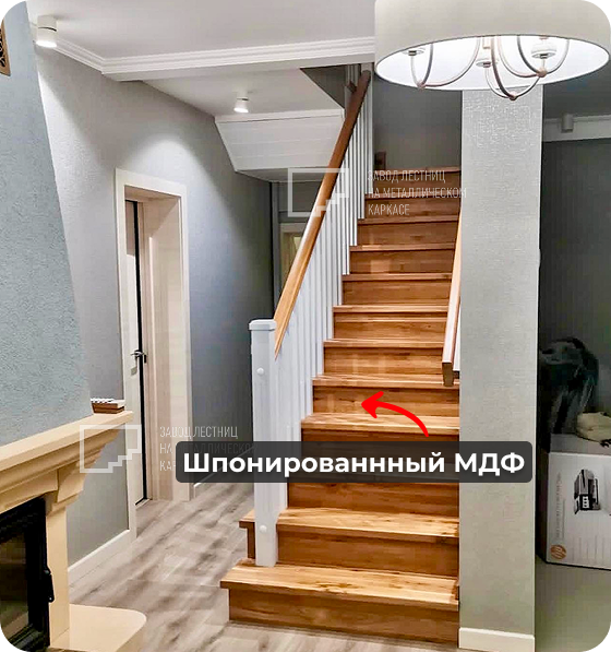 Подступенки из шпонированного МДФ