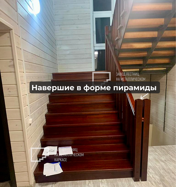 Навершия в форме пирамиды